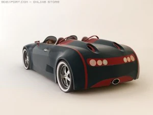 toyota css concept 3D Model