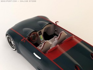 toyota css concept Model 3D