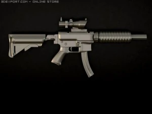machine silencer series 3D Model
