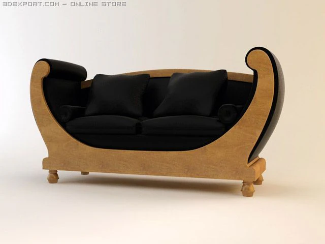 sofa 3D Model .c4d .max .obj .3ds .fbx .stl .blend 
