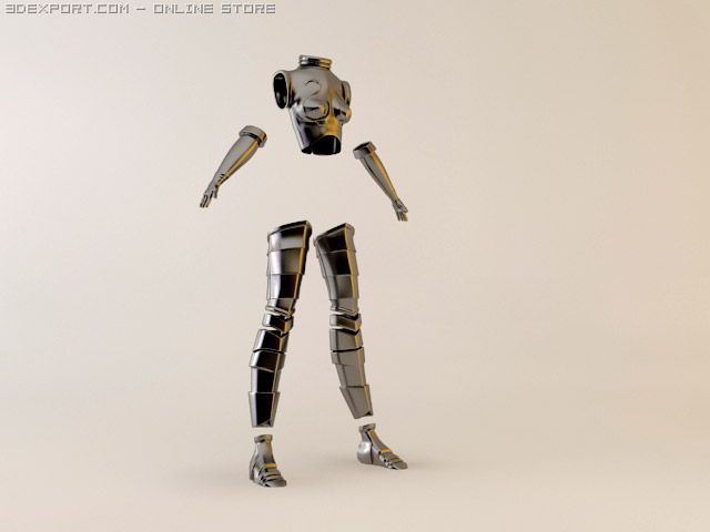 armor Modello 3D .c4d .max .obj .3ds .fbx .stl .blend 
