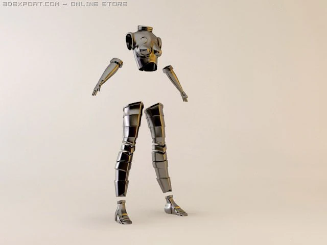 armor 3D Model .c4d .max .obj .3ds .fbx .stl .blend 