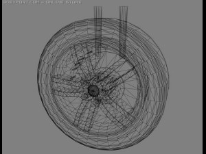 wheel q7 3D Model