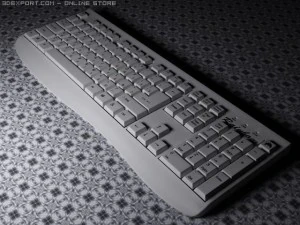 tastiera Modello 3D