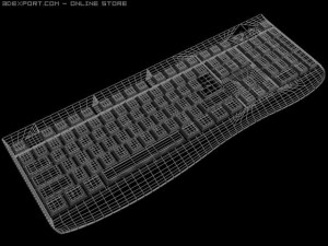 keyboard 3D Model