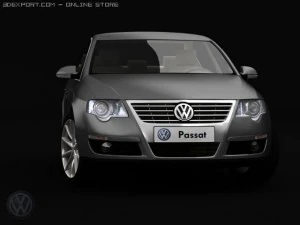 vw passat Modelo 3D