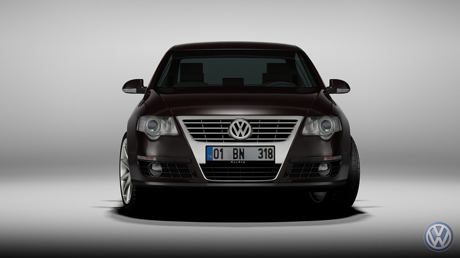 volkswagen passat b6 3D Model in Sedan 3DExport