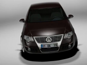 volkswagen passat b6 3D Model