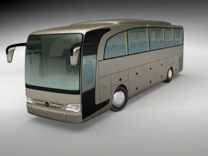 mercedes travego 3D Model