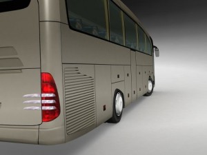 mercedes travego 3D मॉडल