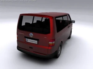volkswagen transporter 3D Model