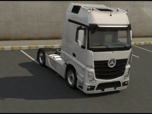 mercedes actros 2011 3D Model