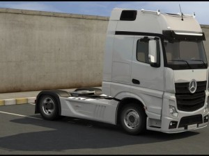 mercedes actros 2011 3D Model