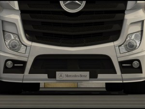 mercedes actros 2011 3D Model