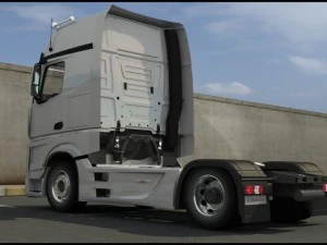 mercedes actros 2011 3D Model