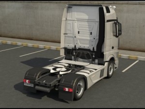 mercedes actros 2011 3D Model