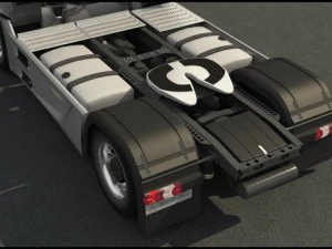 mercedes actros 2011 3D Model