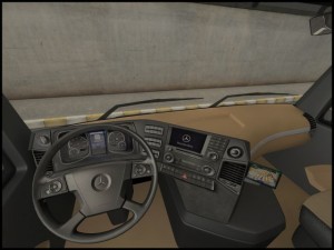 mercedes actros 2011 3D Model