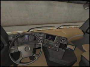 mercedes actros 2011 3D Model