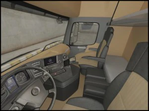mercedes actros 2011 3D Model