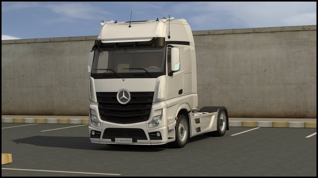 2011 mercedes benz actros Modèle 3D .c4d .max .obj .3ds .fbx .stl .blend