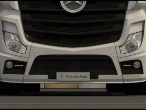 2011 mercedes benz actros Modèle 3D