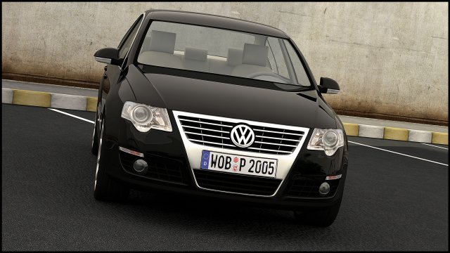 Volkswagen Passat B5 sedan 2005 3D-Modell - Herunterladen Fahrzeuge on