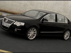 vw passat 3D Model