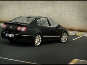 vw passat 3D Model