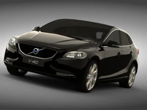 volvo v40 3D Model
