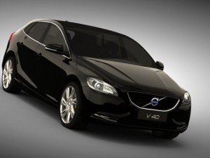 volvo v40 3D Model