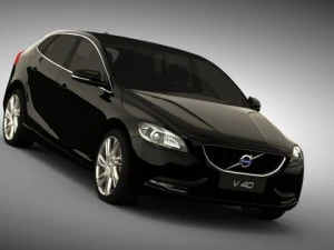 volvo v40 3D Model