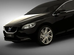 volvo v40 3D Model