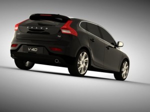 volvo v40 3D Model
