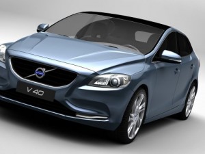 2013 volvo v40 3D Model