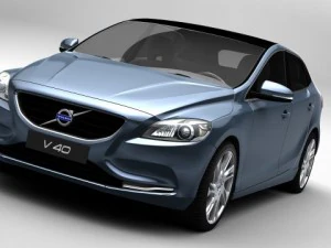 2013 volvo v40 3D Model