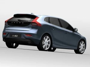 2013 volvo v40 3D Model