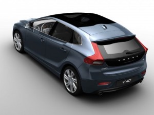 2013 volvo v40 3D Model