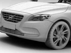 2013 volvo v40 3D Model