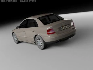 奥迪 A4 2001 B5 3D 模型