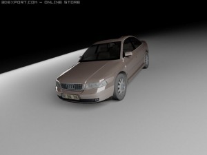 audi a4 2001 b5 3D Model