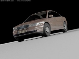 audi a4 2001 b5 3D Model