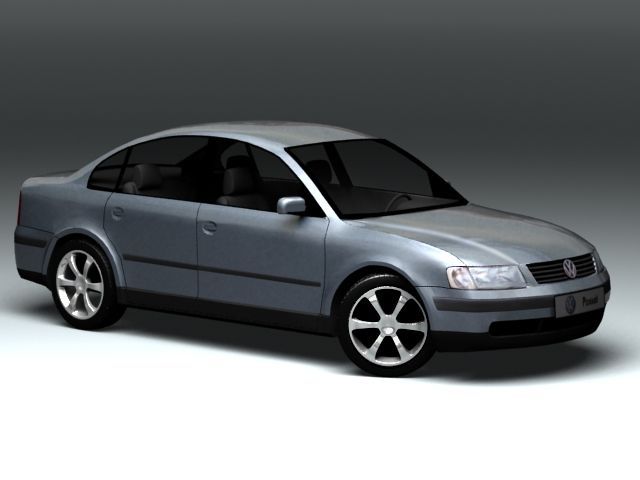 Volkswagen Passat B5 sedan 2005 3D model