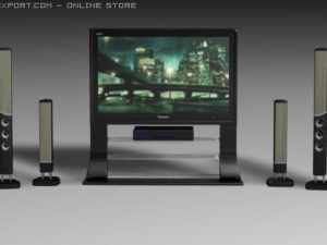 home cinema 3D Model