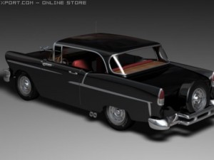 50`s chevrolet belair 3D-Modell