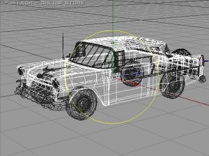 50`s chevrolet belair 3D-Modell