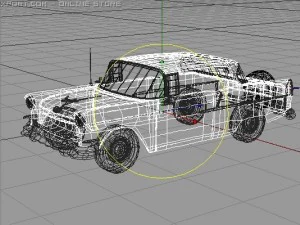 50s chevrolet belair 3D Model