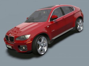 bmw x6 Modello 3D