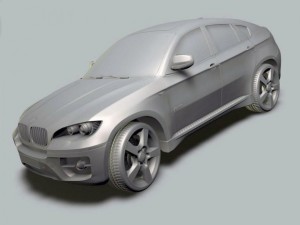 bmw x6 3D मॉडल