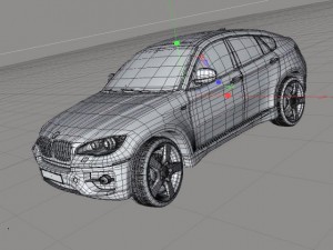 bmw x6 3D मॉडल